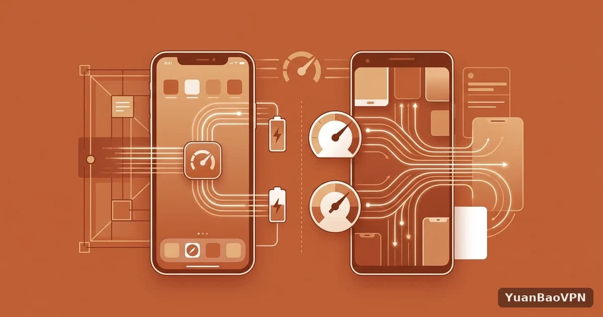 元宝VPN · iOS和安卓用网络加速工具体验差多少?手机端实测横评
