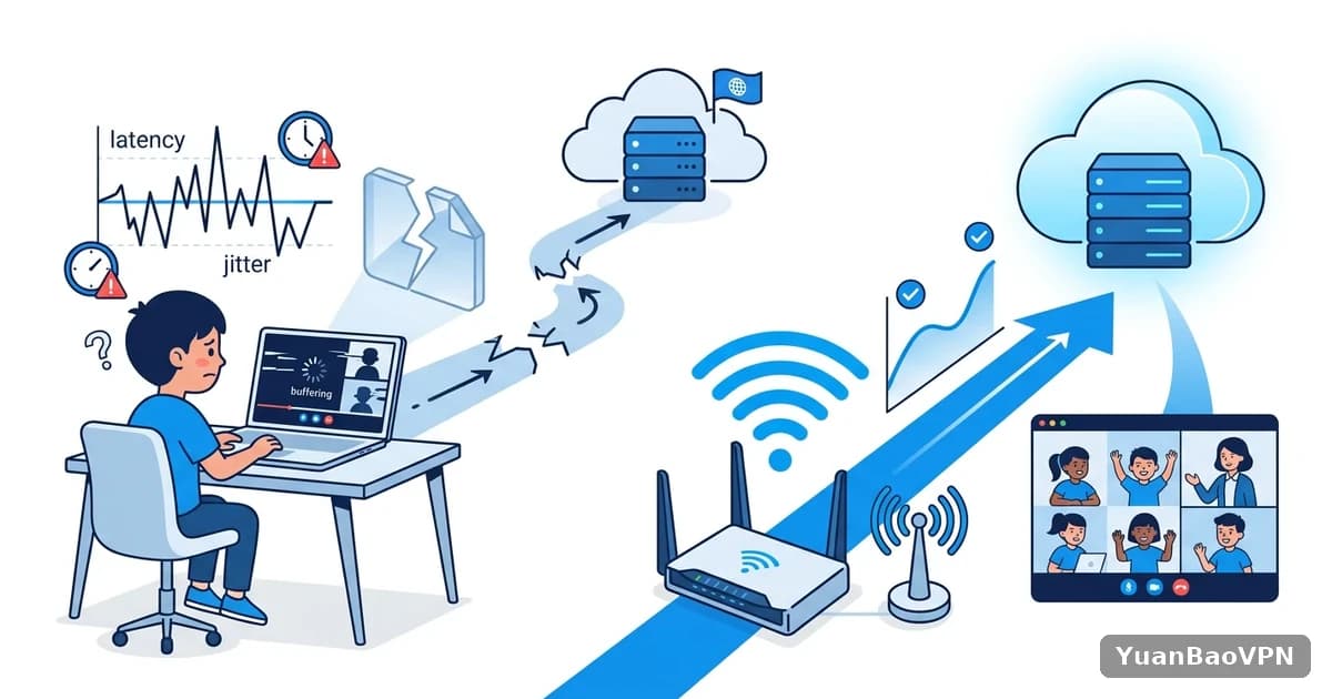 元宝VPN · 孩子上网课总卡顿:远程教育家庭的网络工具选购建议